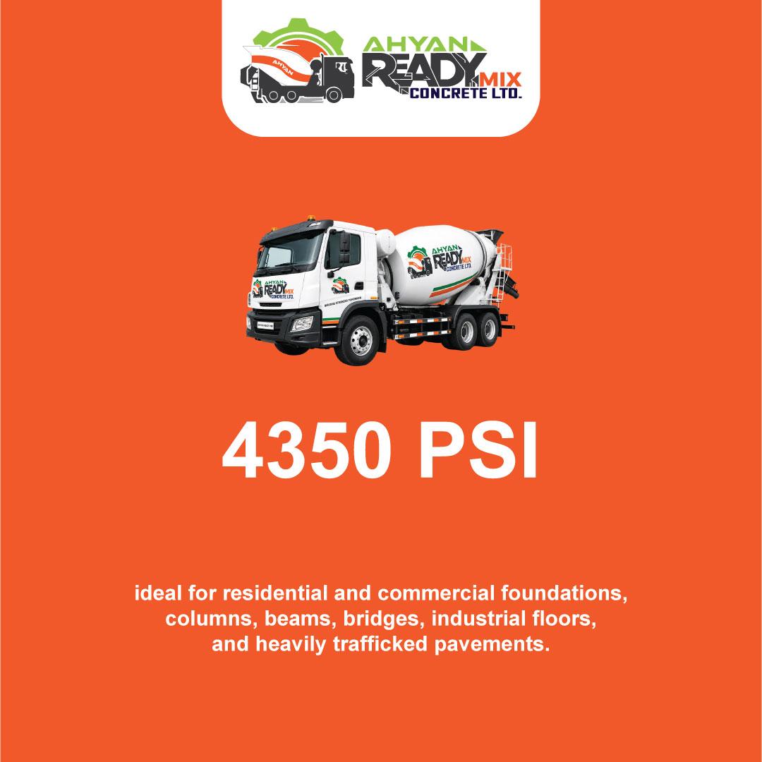 4350 PSI